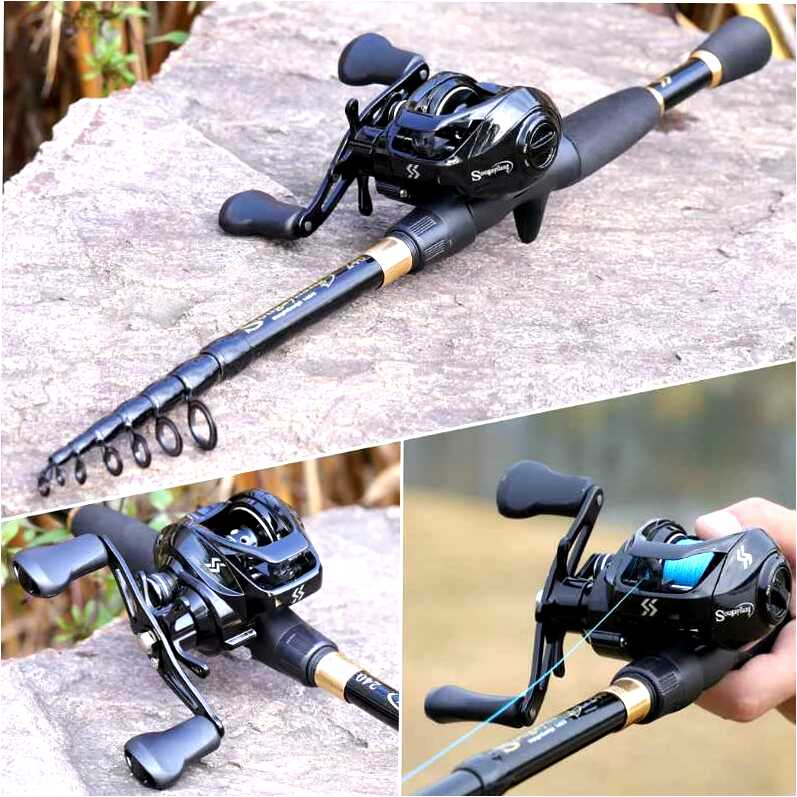 Kit Profissional de Pesca Com Mochila, Vara, Carretilha e Acessórios (EM LIQUIDAÇÃO 2025)