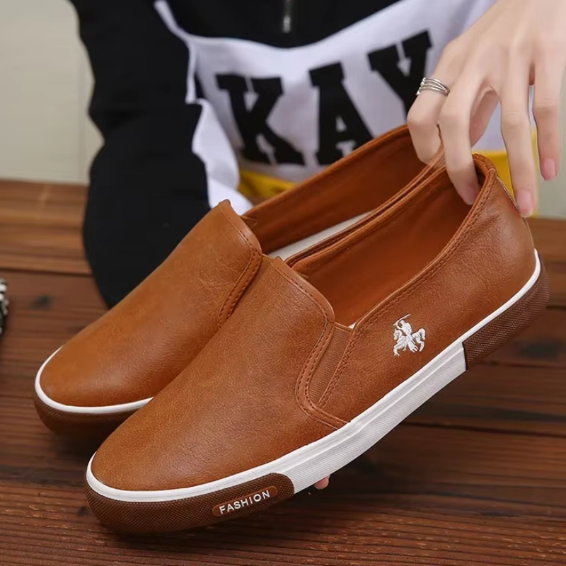 [COMPRE 1 LEVE 2] Mocassim Ortopédico de Couro Legitimo