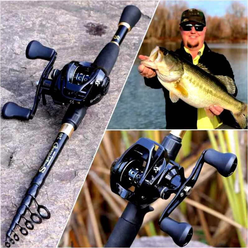 Kit Profissional de Pesca Com Mochila, Vara, Carretilha e Acessórios (EM LIQUIDAÇÃO 2025)